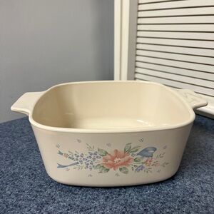 1990's Corning Ware "Symphony" Casserole Dish A-1 1/2-B Discontinued
